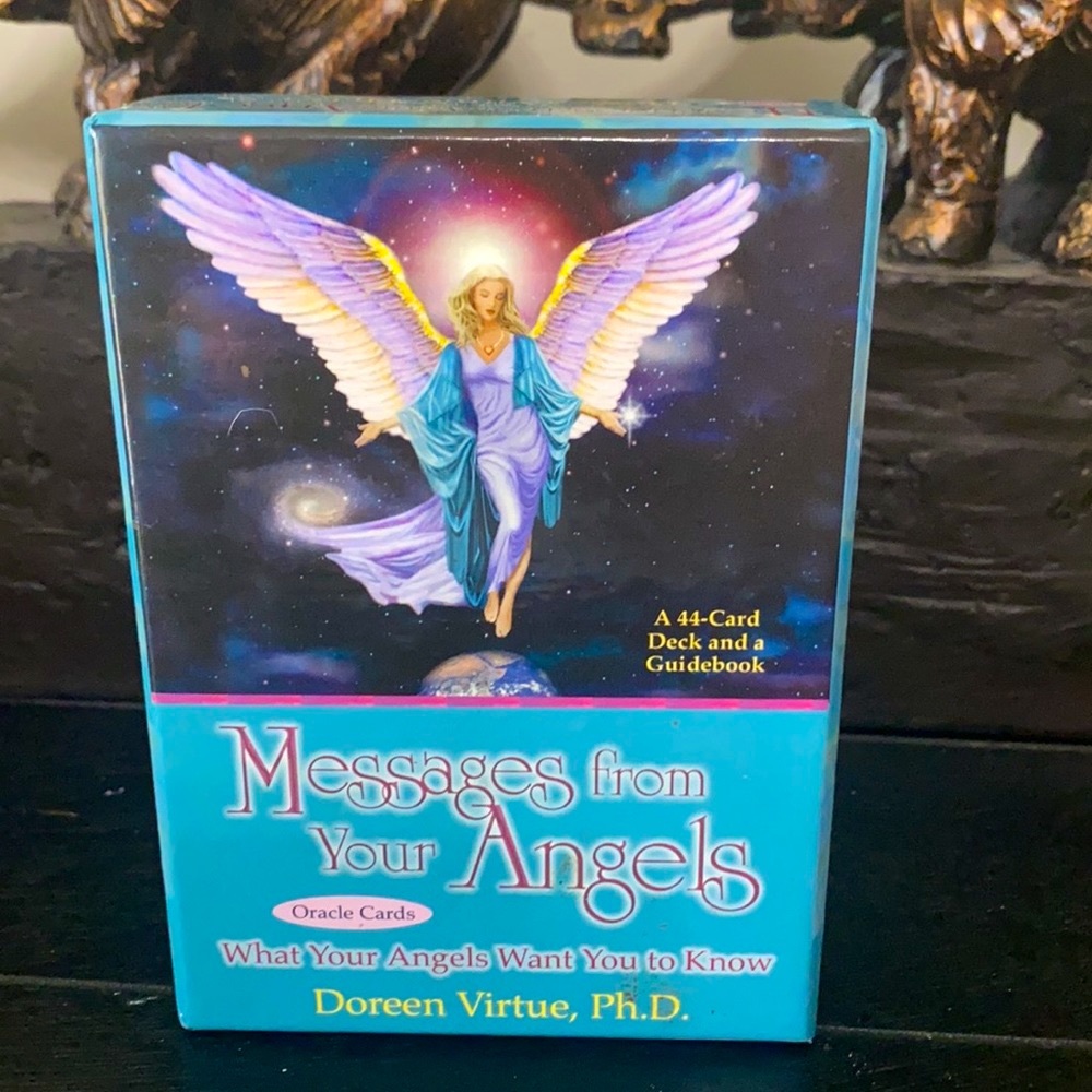 Vintage 2002 Messages From Your Angels Oracle Cards Deck Doreen Virtue OOP